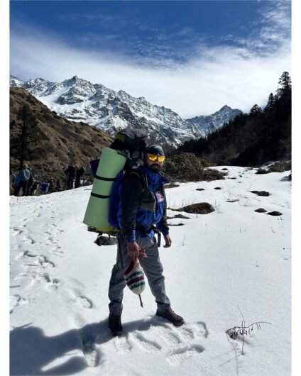 Vinay Singh Rana - A BMC-certified trek leader with 10 years of experience